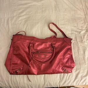 Balenciaga Large Le City Bag Pink